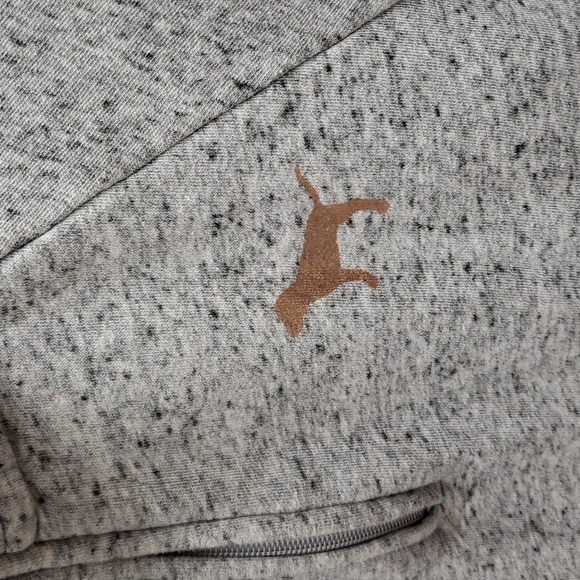 PINK VS Half Zip Gray Sweatshirt XS - Picture 4 of 8